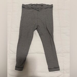 Tea Collection Black and White Striped Leggings